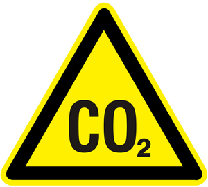 CO2 sign