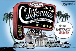 Hotel Kalifornia brandari